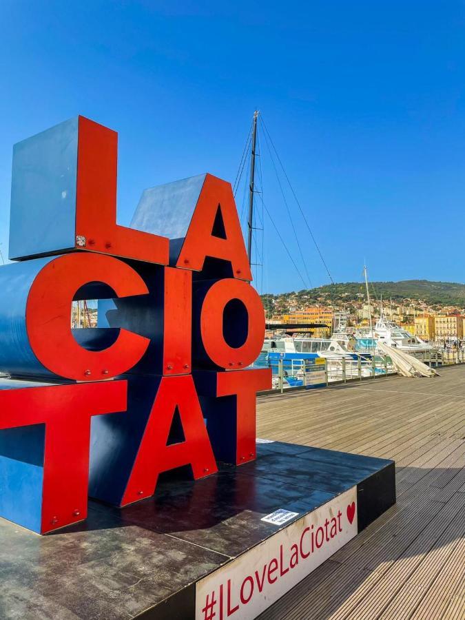 Villa Esperance- Appartement Entier T2 La Ciotat Kültér fotó